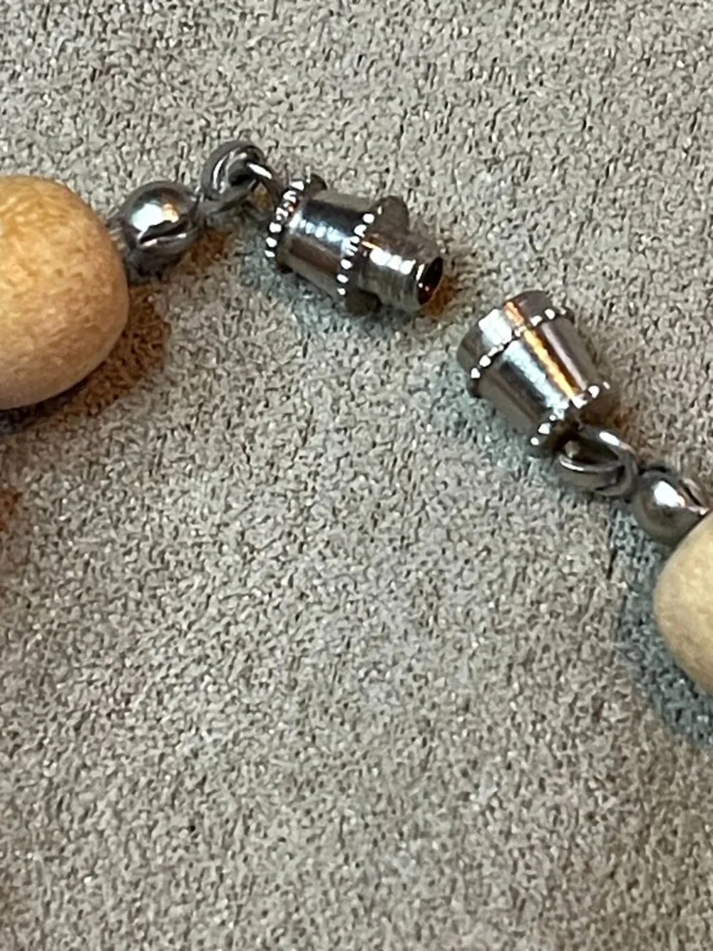 Vintage Southwestern Style 6 Strand Melon Shell Heishi Necklace Bohemian